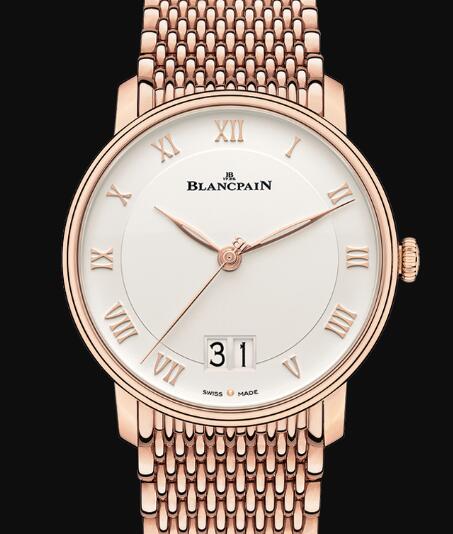 Review Blancpain Villeret Watch Price Review Grande Date Replica Watch 6669 3642 MMB
